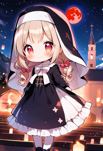 異世界で映えスポットを探すシスターちゃん