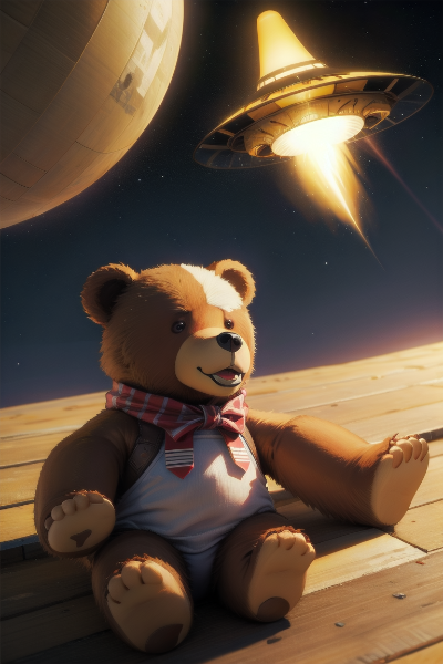 UFOの置き忘れ（おまけ付き）