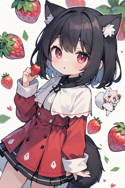 赤なおおかみ娘