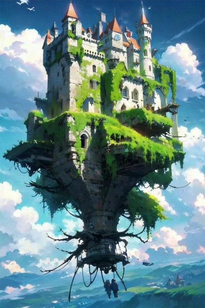 「すごいや！　ラピュタは本当にあったんだ！」