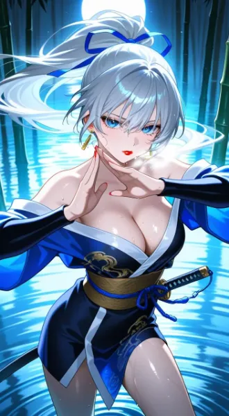 忍者の里に潜入中………！？