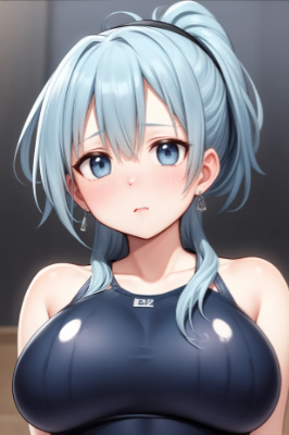 水着女子