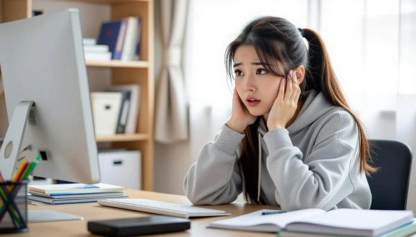 学生の宿題パニック - Student homework panic