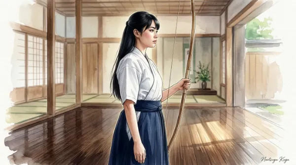弓道 ― 弦音に宿る静寂