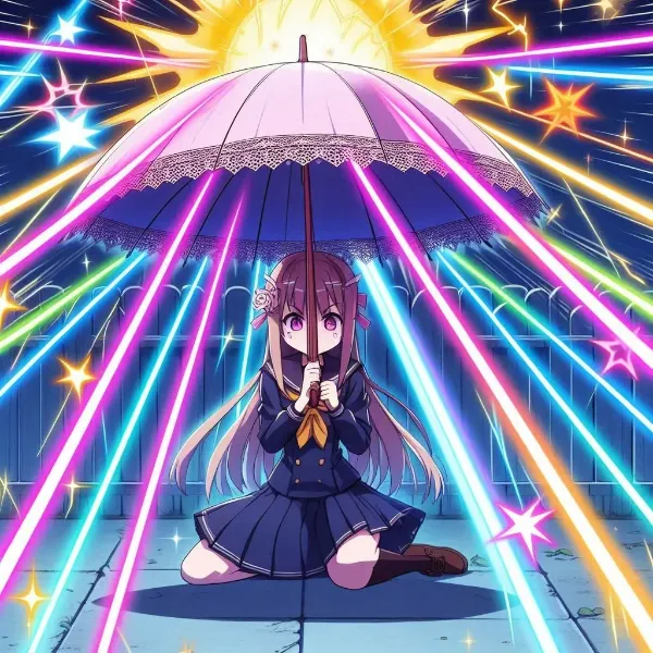 私を守って！日傘さん！