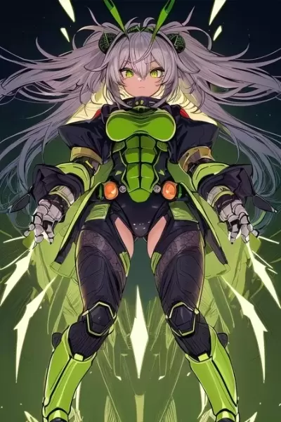 バッタさんです