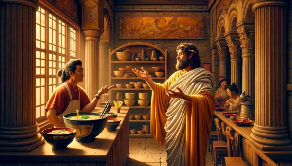 Ambrosia of the East: A Greek Encounter with Ramen