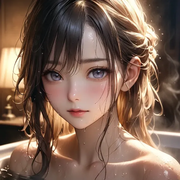 湯船に浮かぶ少女の輝き