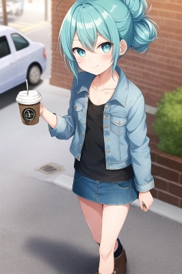 常磐アクア(お題：コーヒー#2.5)
