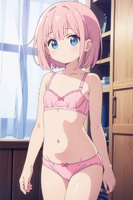 ピンクの下着7☆