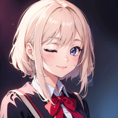 ウインク少女