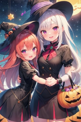 魔女っ子姉妹🎃🌙