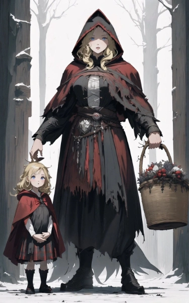 赤ずきん 母親同伴