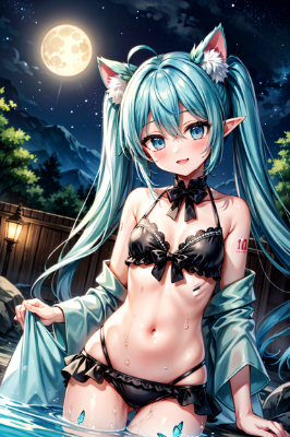 猫耳のエルフっ娘