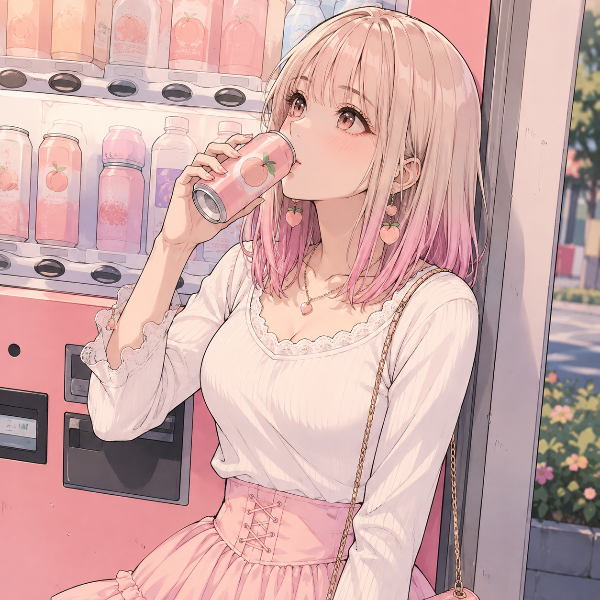 桃の缶ジュース🍑（ピーチちゃん）