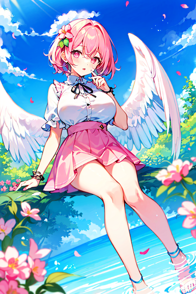 ピンクの天使