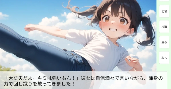 （ChatGPT×NovelAI）タブレットだけで簡単なビジュアルノベルを作ってみた記録