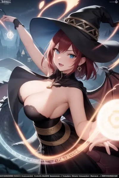 赤毛の黒魔導士エリンダ