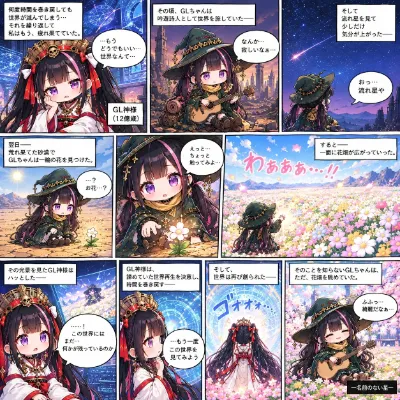 名前のない星MVの解説漫画