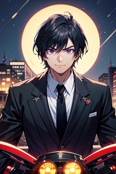 バイクに乗る黒髪短髪青年・真面目ＥＸ版！！（13枚）＆blue_pencil-EX雑感