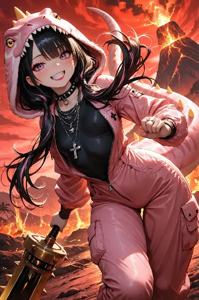 恐竜の着ぐるみのやつ