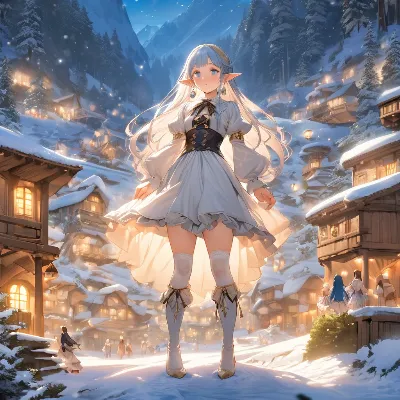 雪の夜