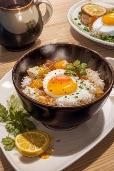 今日のお題「たまごかけごはん」