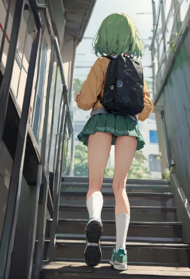 後ろ姿