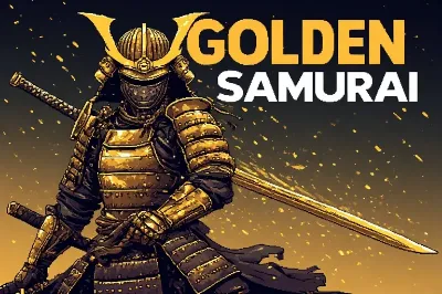 GOLDEN SAMURAI（彫像）
