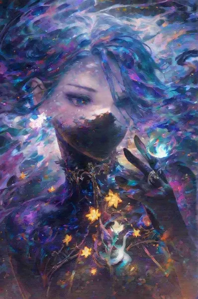 星屑の花園に咲く幻の精霊