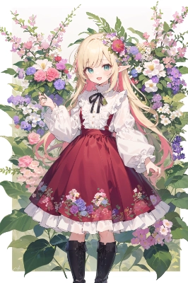 かわいいエルフちゃん