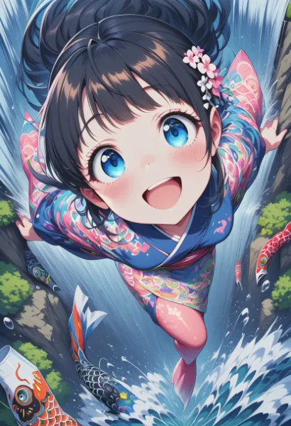 恋鯉恋愛成就滝登り