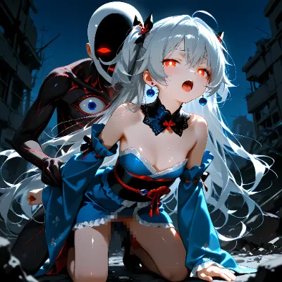 女の子達が恐ろしい能系のモンスターに・・・