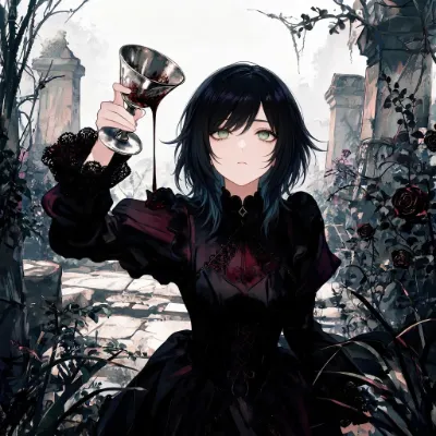 滴る杯