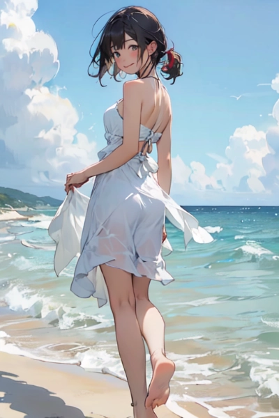 海辺の彼女