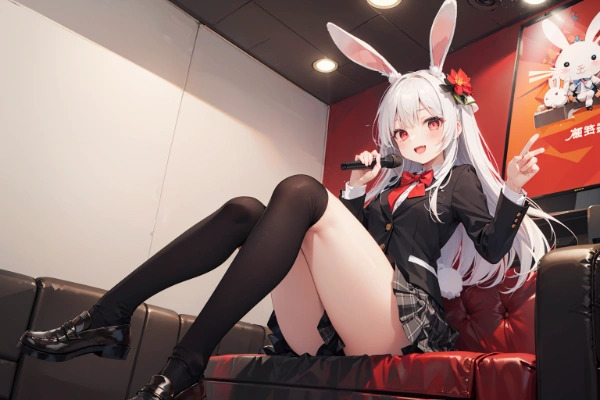 カラオケとハイソックス（各キャラ）