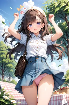 風が運んだピクニックの笑顔