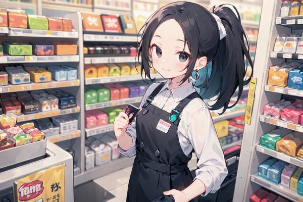 コンビニで働くお姉さん28歳
