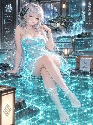 サイバーな温泉