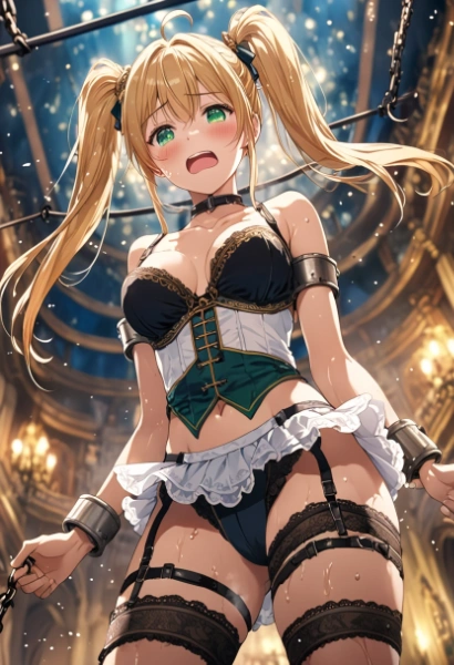 わ、私をどうする気なんですかぁ～！？