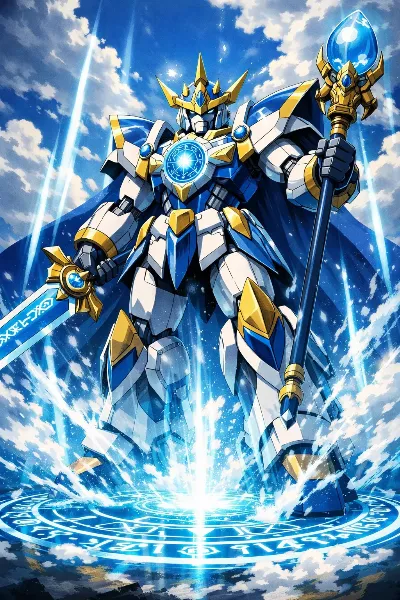 天空の守護者、青き剣の覚醒