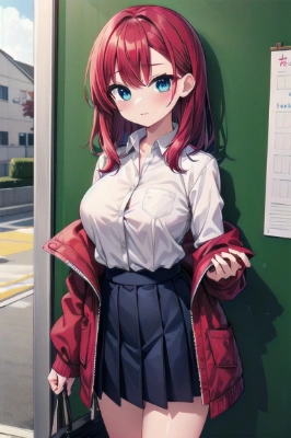 赤毛の女の子