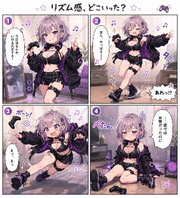 リズム感、行方不明