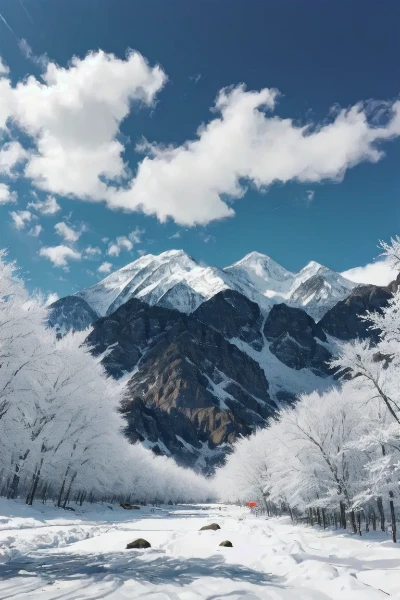 雪山