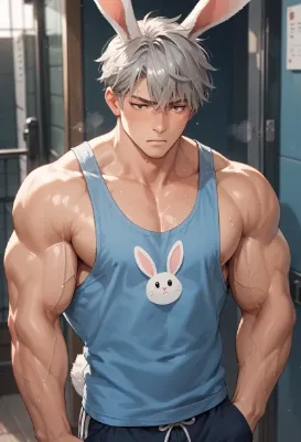 今日もガチムチ男子を眺めて触ってめでたい①