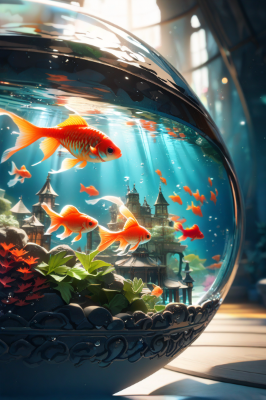金魚鉢の中の世界