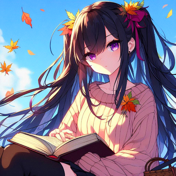 読書をしている、うちの子＊その1(11枚)