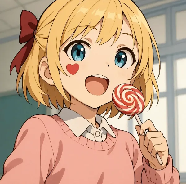 キャンディーもらった🎵