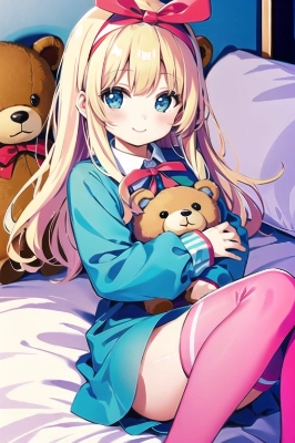 熊と少女