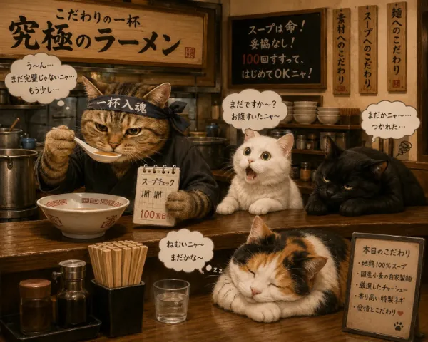 こだわりのラーメン屋さん